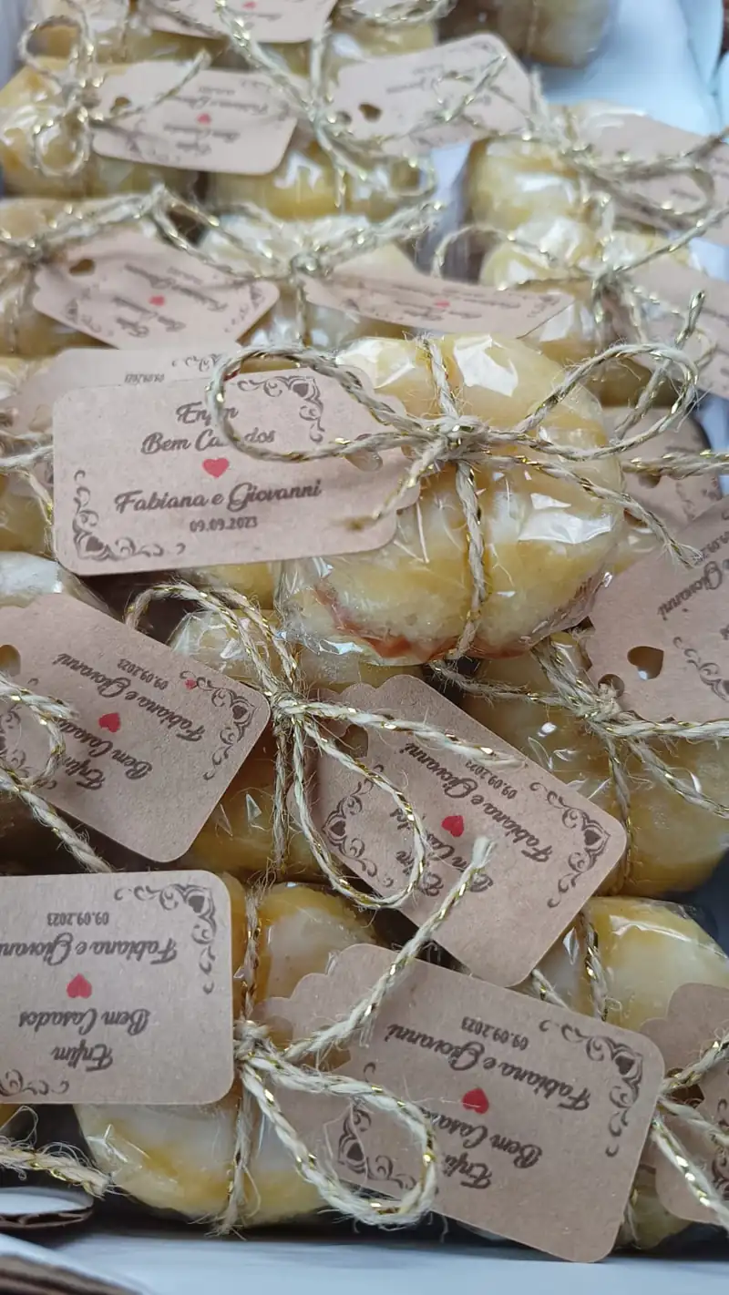 Bem casado ou Bem vivido (Debutante) embalado para lembrancinha